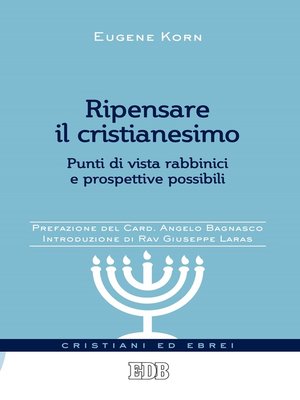 cover image of Ripensare il cristianesimo